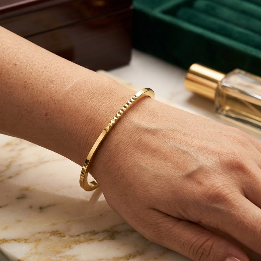 Bangle Bracelet 18Kt Gold plated bangle